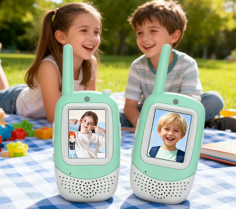 Kid's video walkie-talkie